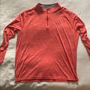Under Armor “1/4” Zip Long Sleeve “Heat Gear”